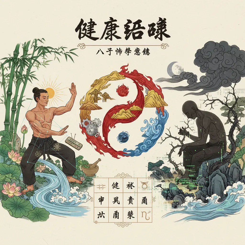 八字命學寶鑑 - 健康疾病