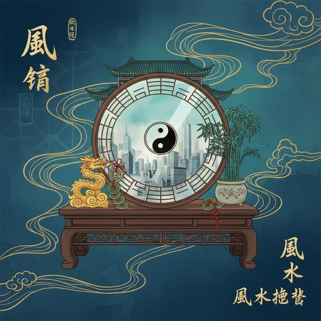 風水擺設 - 風水鏡