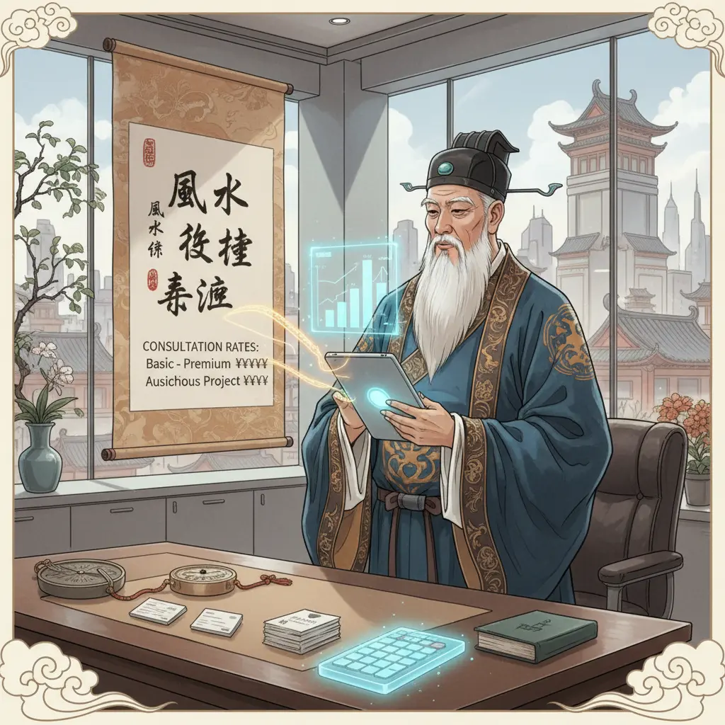 風水收費 - 風水師