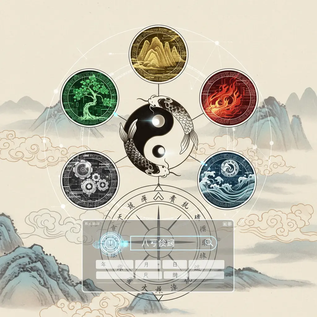 八字查詢 - 陰陽五行